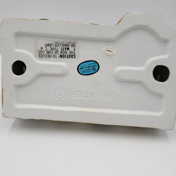 Unbranded Home Decorative Bedroom Lamp One Size Brown Lemax‎ 1992  Portable - Picture 2 of 8